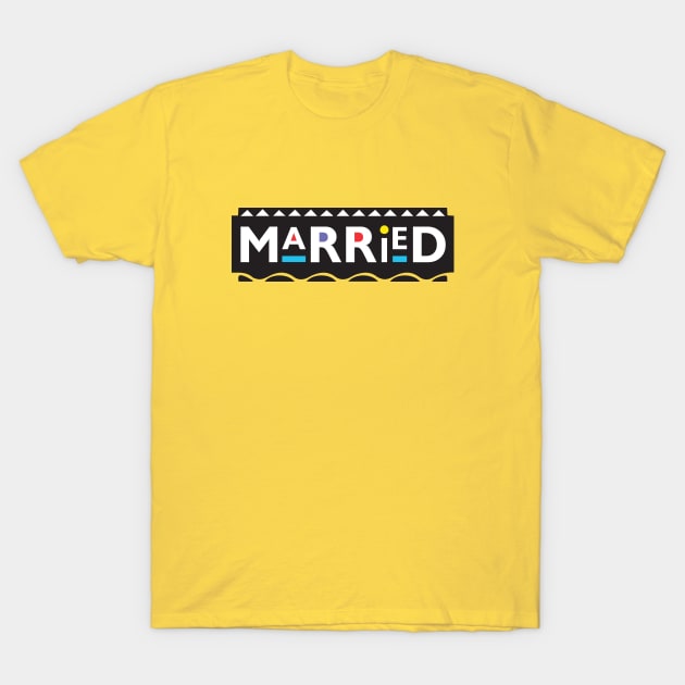 Married T-Shirt by Tingsy